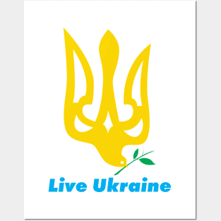 Live Ukraine Posters and Art